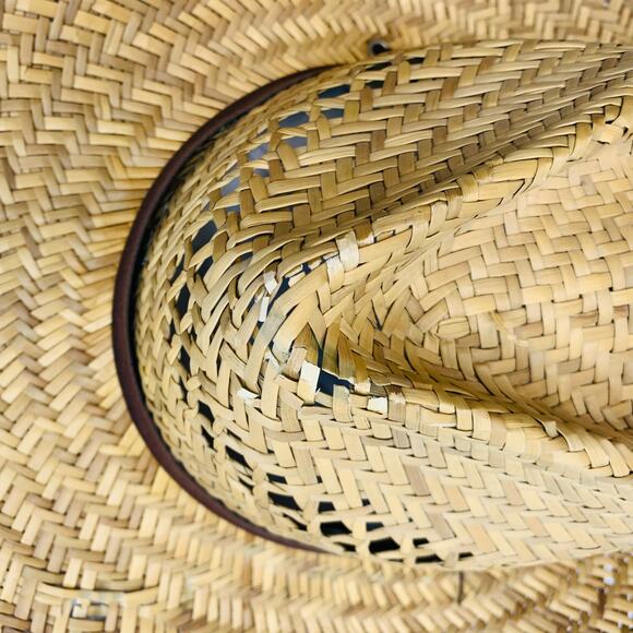 Broner Straw Hat Sz Large Beach Photo Shoot - Picture 4 of 5
